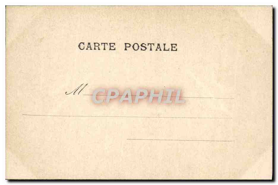 CPA Fantaisie Enfants — Verso