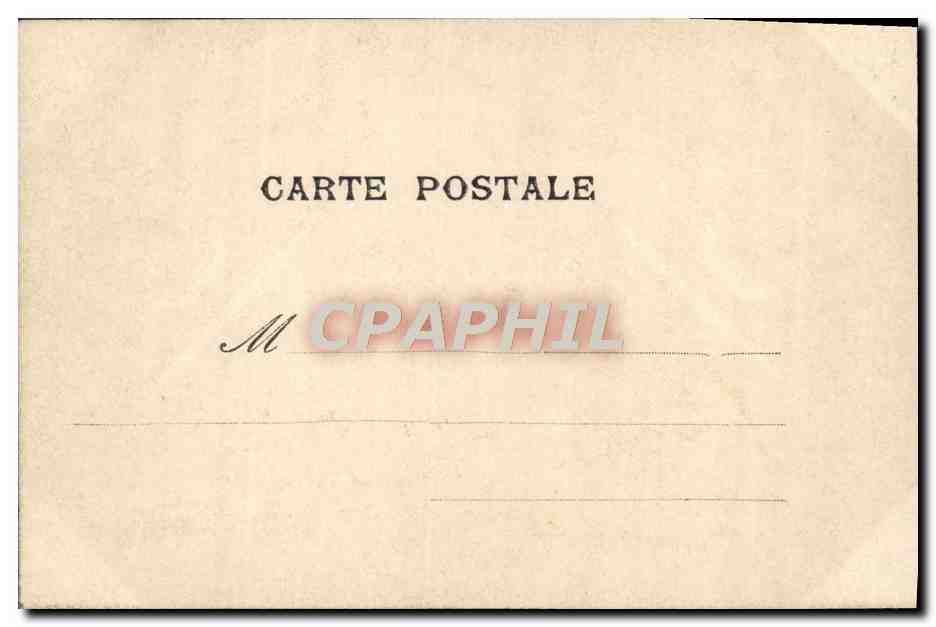 CPA Fantaisie Enfants — Rückseite