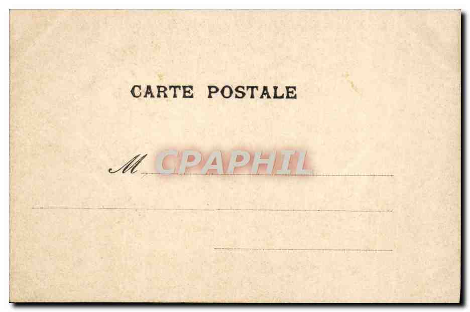 CPA Fantaisie Enfants — Rückseite
