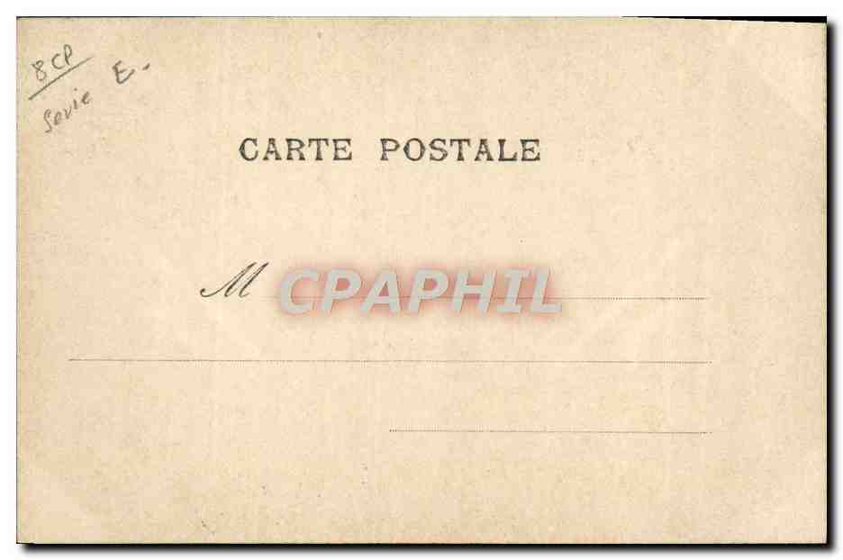 CPA Fantaisie Enfants — Verso
