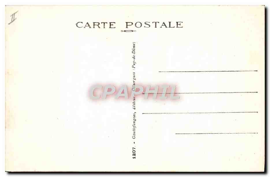 CPA Ane Mule L'Auvergne Nous sommes quatre anes !  — Rückseite