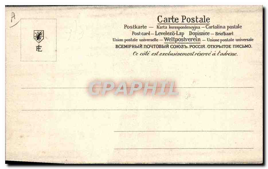 CPA Ane Mule Nos freres inferieurs Chien Chiens  — Rückseite