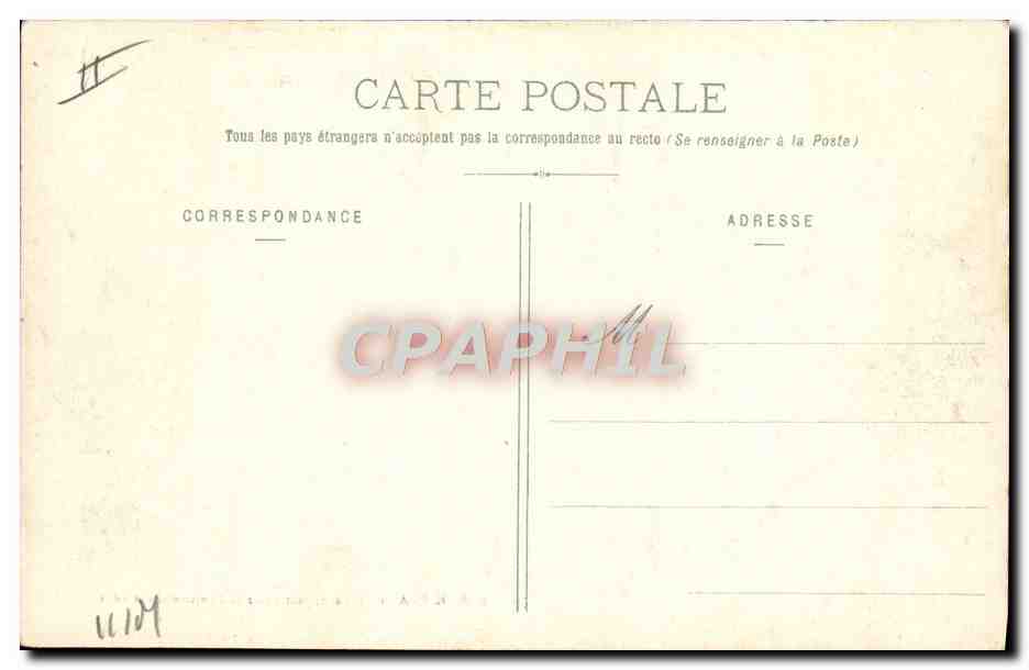 CPA Ane Mule Berck plage Le depart pour la promenade a anes — Rückseite