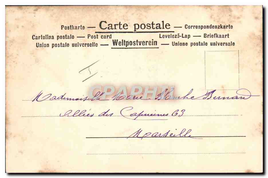 CPA Fantaisie Illustrateur Ange  — Rückseite