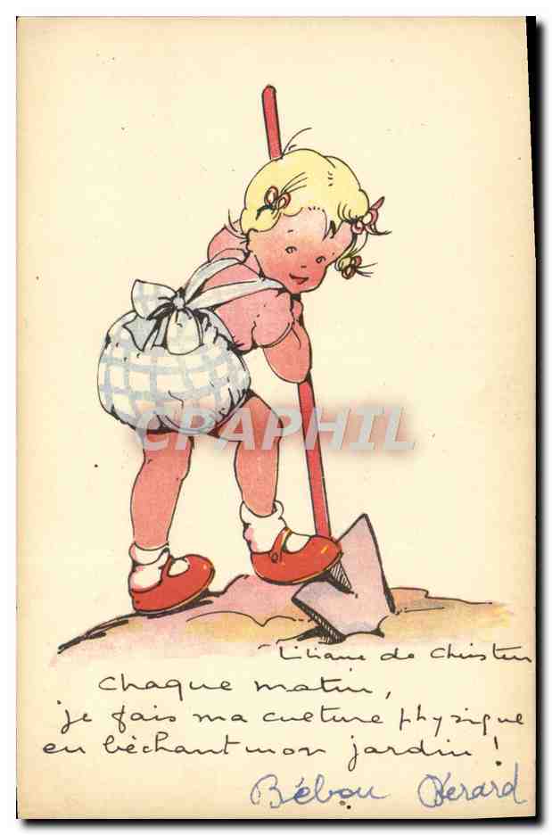 CPA Fantaisie Illustrateur Enfant
