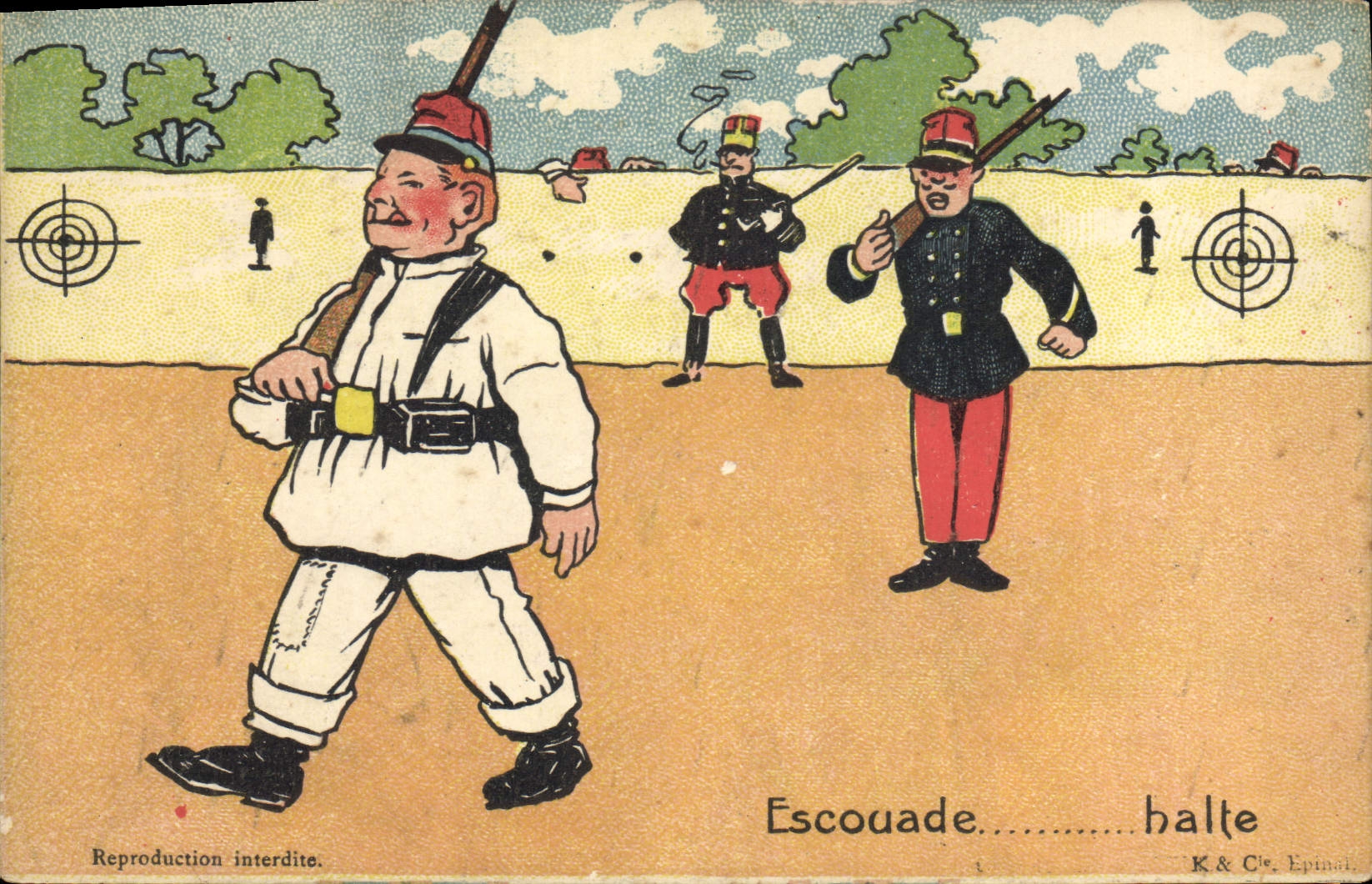 Escouade — halte — K & Cie, Epinal