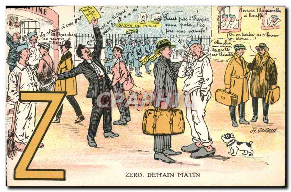Zéro. Demain matin — H. Gaillard — série Z