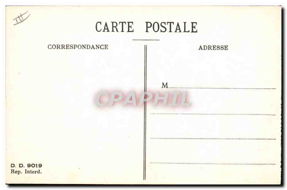 Repas militaire — scène humoristique — P. Gaillard, n° 9019 — Verso
