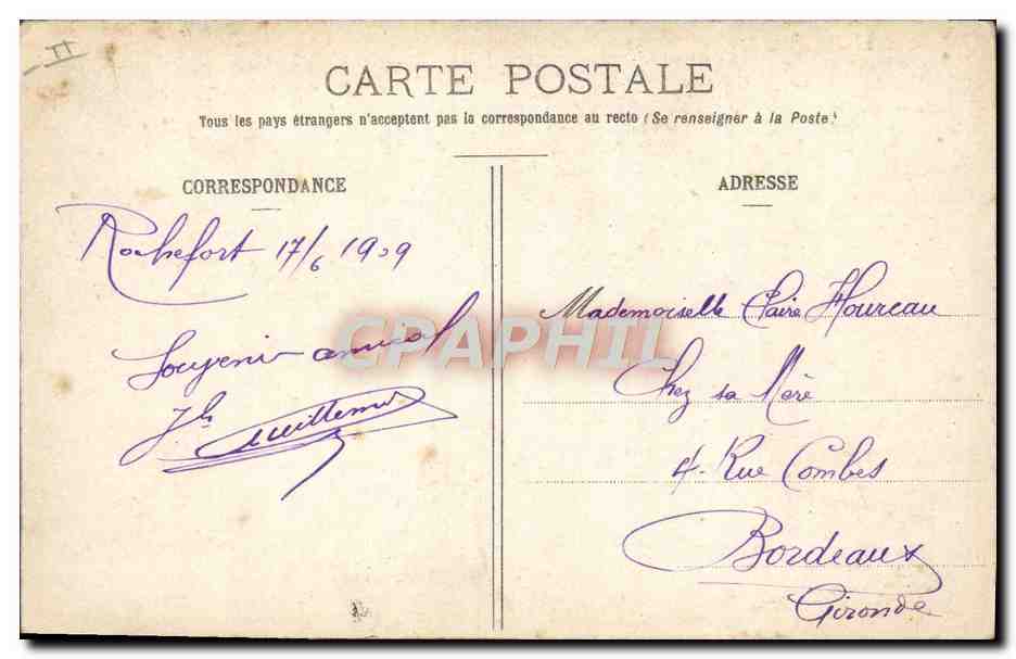 Les Tire-au-Q...! — Infirmerie — E. R. PARIS - Déposé. — Reverso