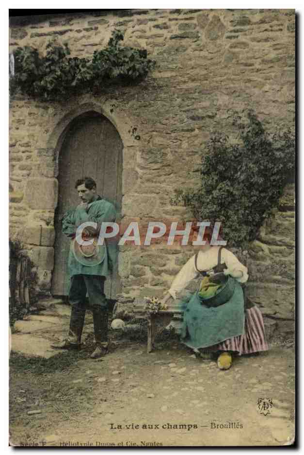 CPA Folklore La vie aux champs Brouilles