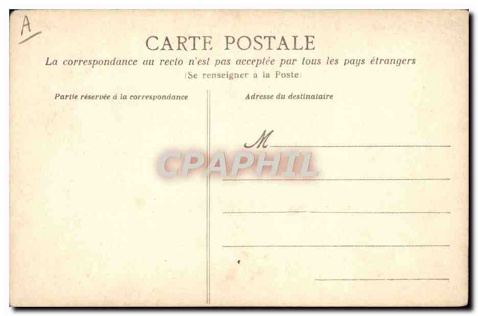 CPA Folklore La vie aux champs Brouilles — Verso