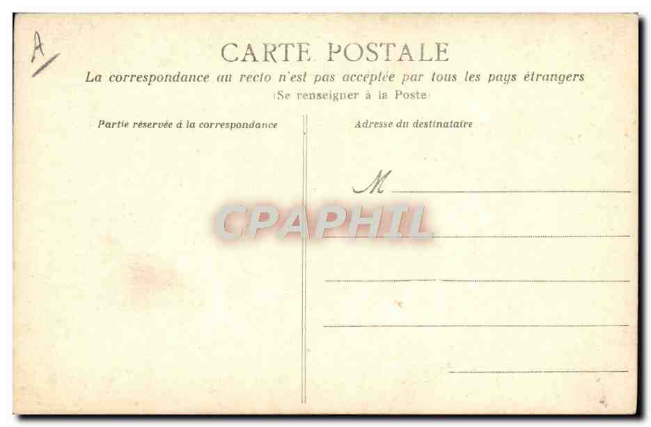 CPA Folklore La vie aux champs Les moissonneuses — Verso