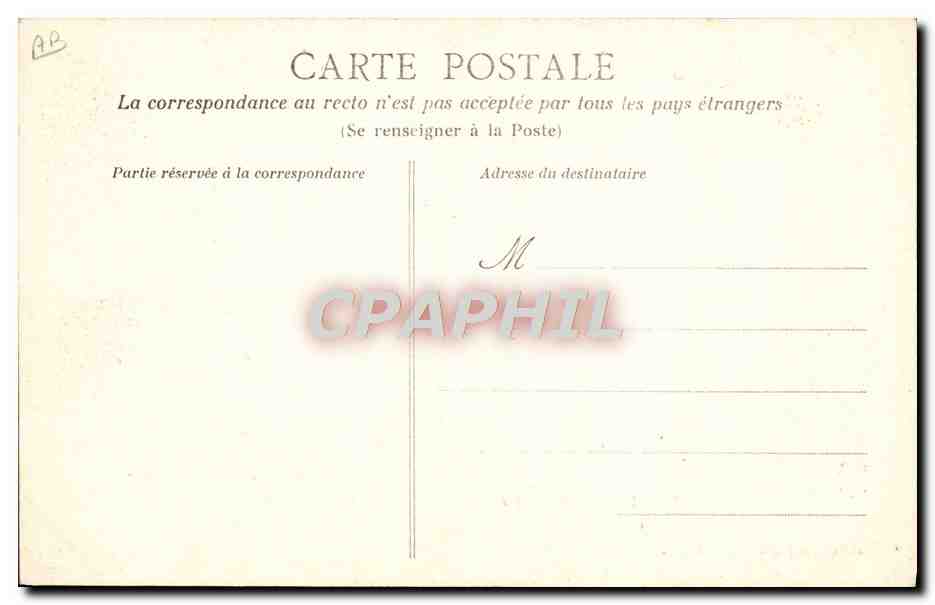 CPA Folklore La vie aux champs Colin maillard  — Verso