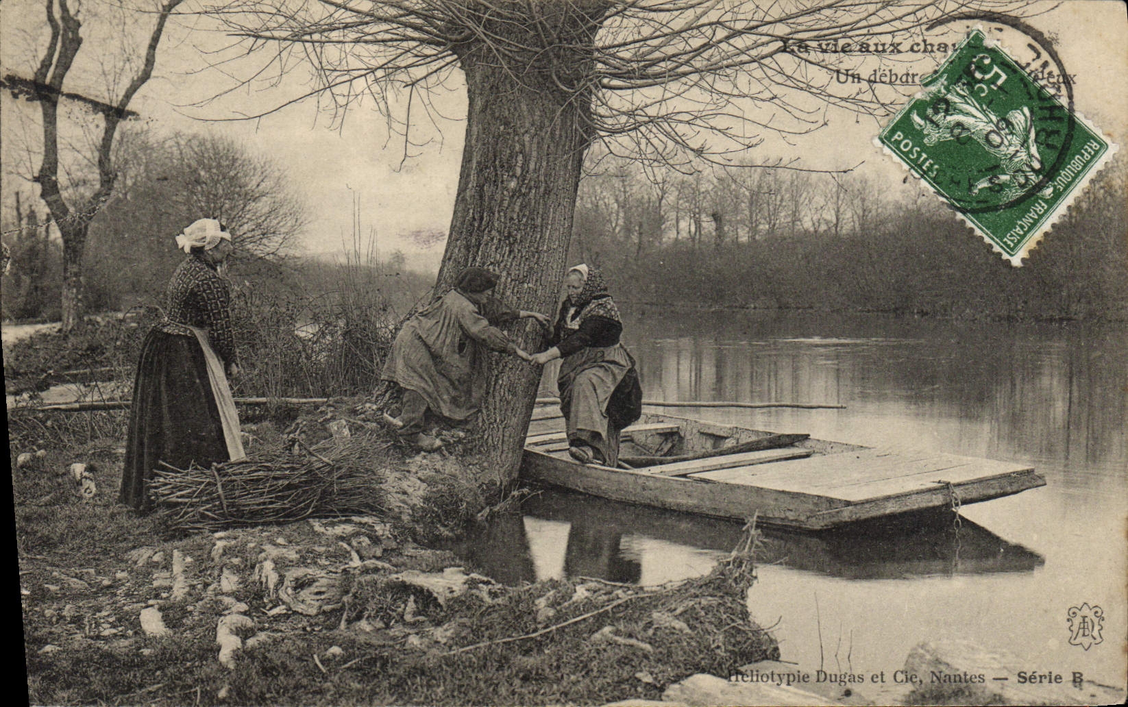 CPA Folklore La vie aux champs 