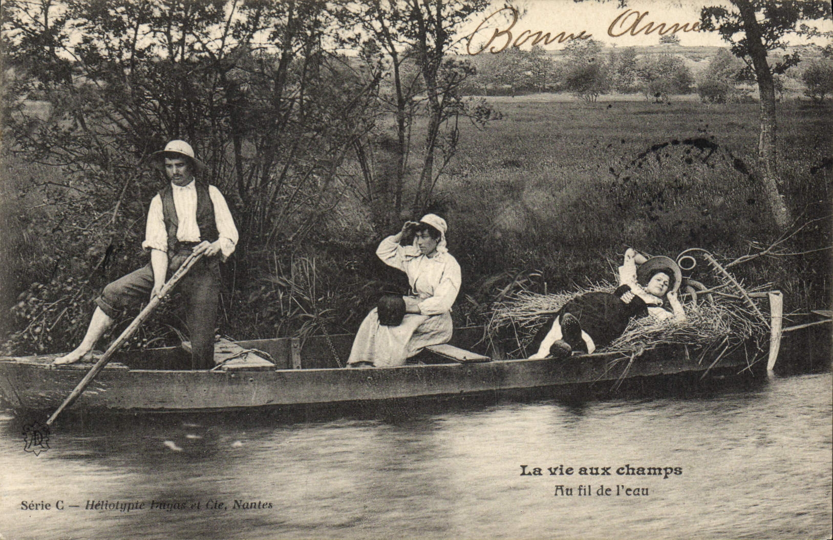 CPA Folklore La vie aux champs 