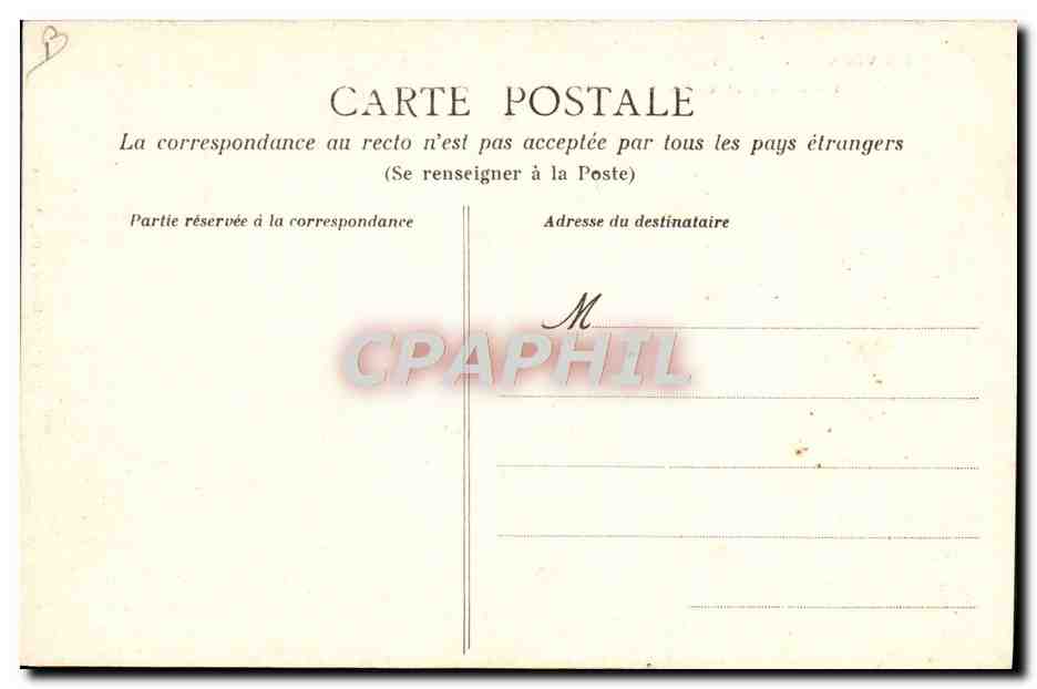 CPA Folklore La vie aux champs La tireuse de cartes Cartomancienne  — Verso