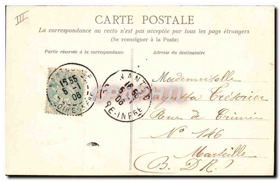 CPA Folklore La vie aux champs La lecon du perroquet — Verso