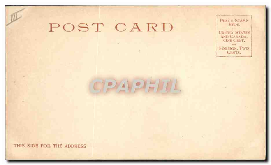 CPA Indiens Papago indian filling the Olla  — Verso