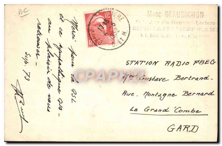 Ozoir-la-Ferrière — QSO radio amateur — Marc BEAUDICHON — Reverso