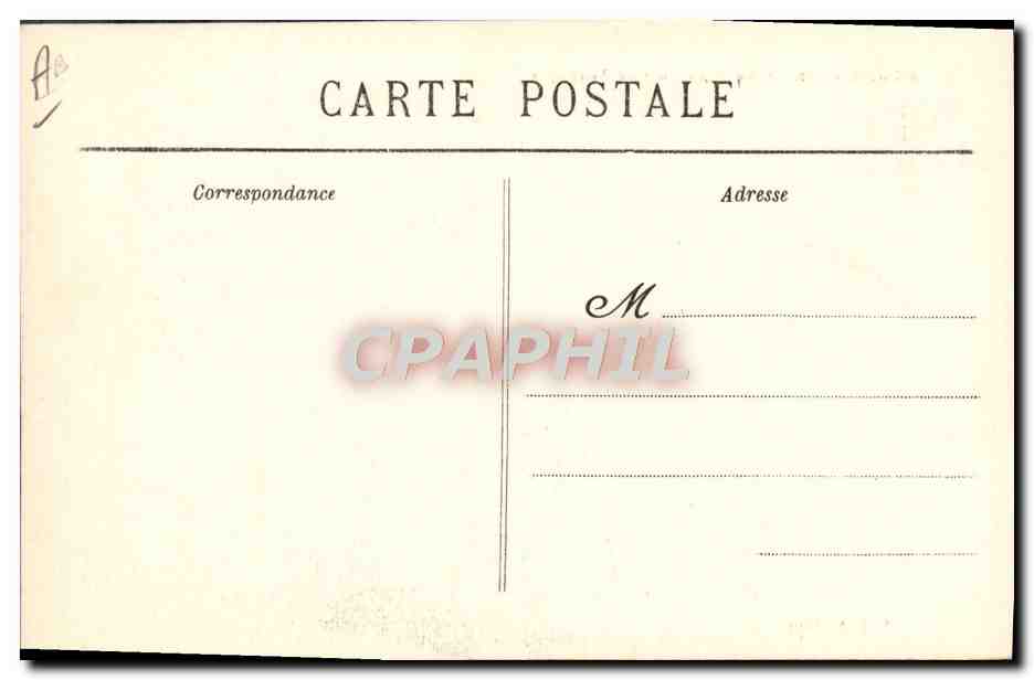 CPA Paris Montmartre La tour du telegraphe  — Verso