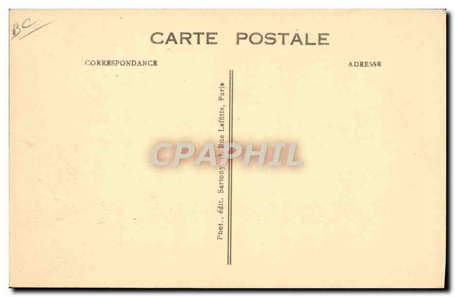 CPA La radiotechnique Usines de Suresnes Un des ateliers de pompage — Rückseite