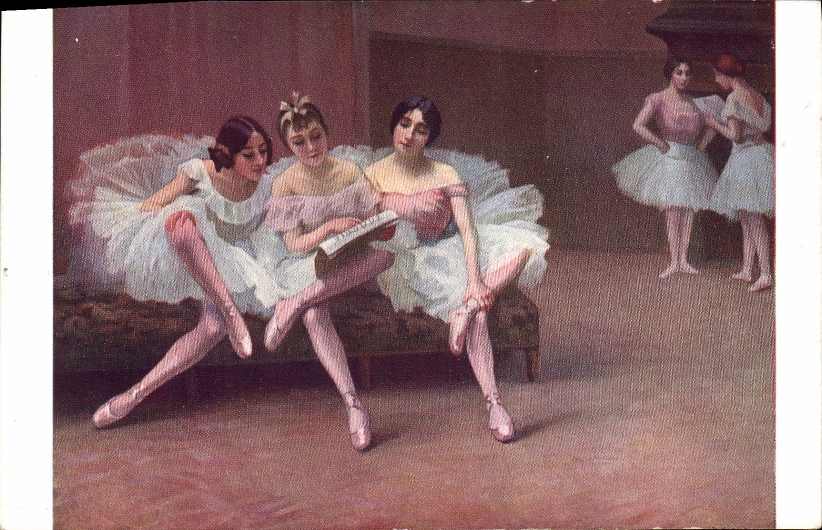 CPA Salon de Paris Fleury Avant la lecon 