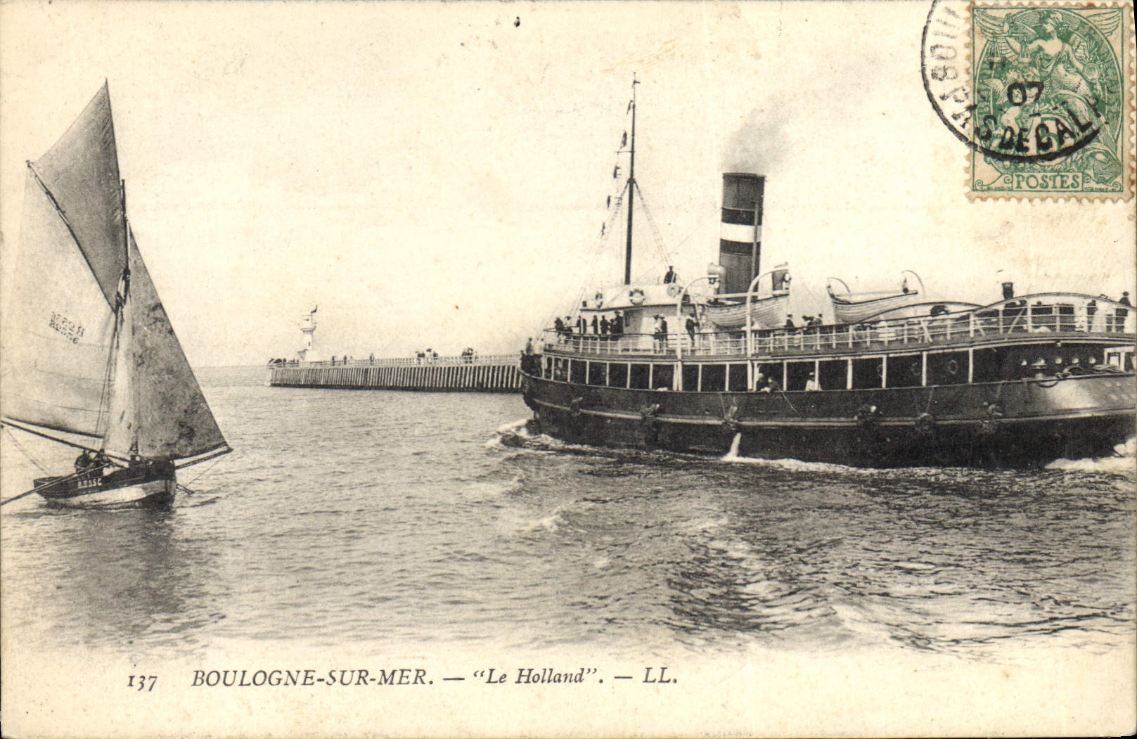 Boulogne-sur-Mer — « Le Holland » — LL. — N° 137