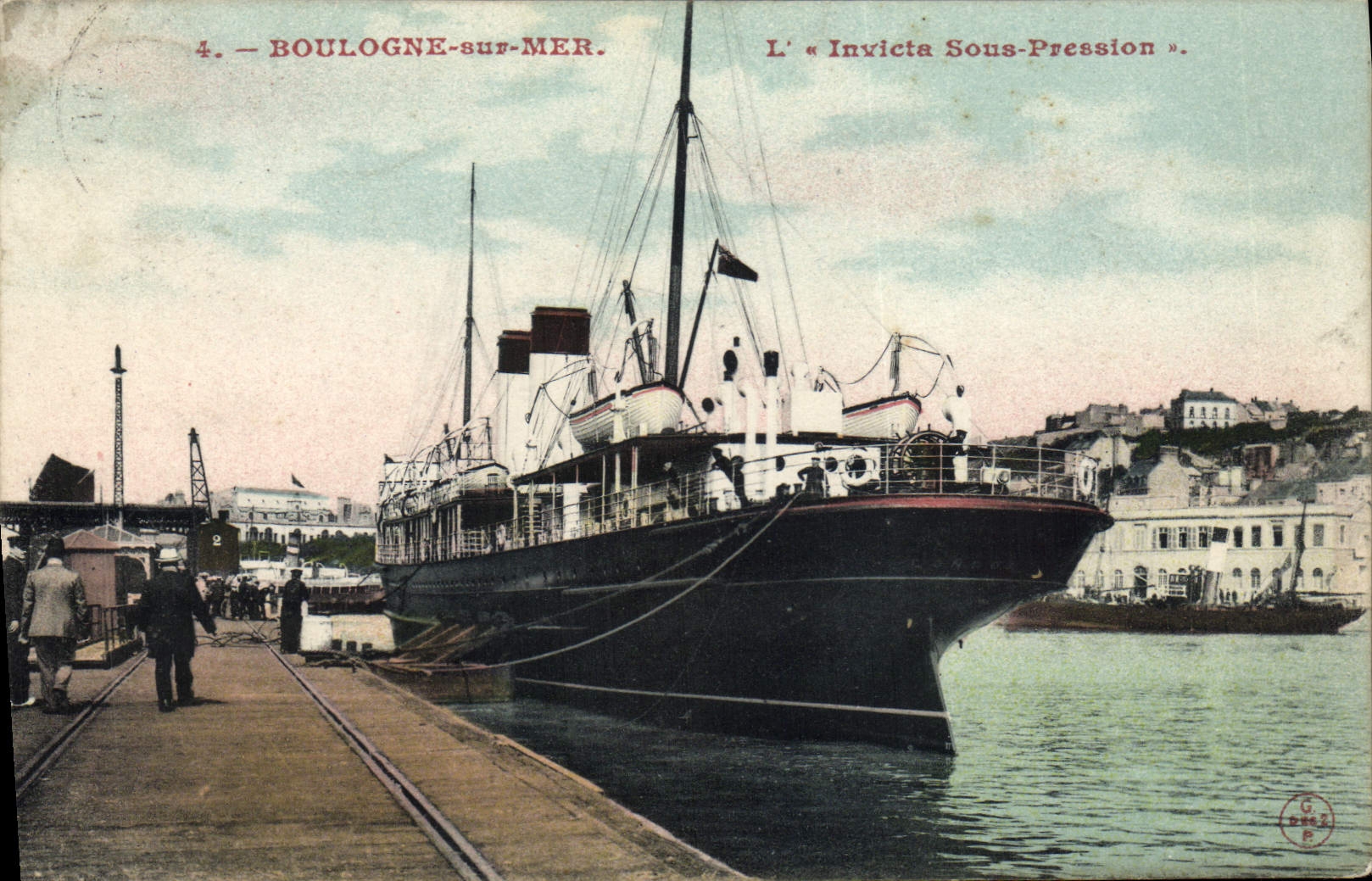 Boulogne-sur-Mer — L'« Invicta Sous-Pression » — G. DRE 2