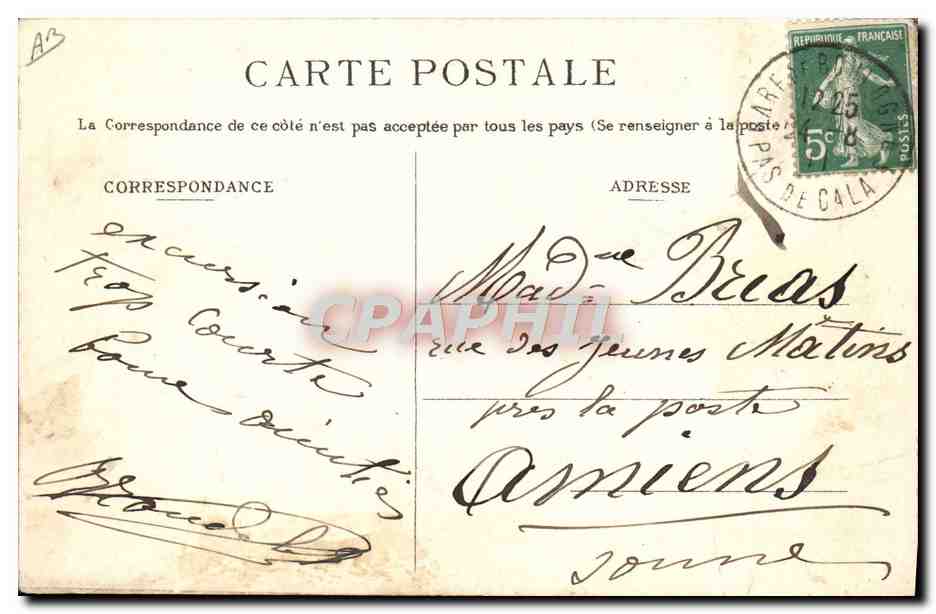 Boulogne-sur-Mer — L'« Invicta Sous-Pression » — G. DRE 2 — Reverso