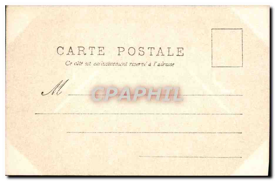 CPA Fantaisie Enfant — Rückseite