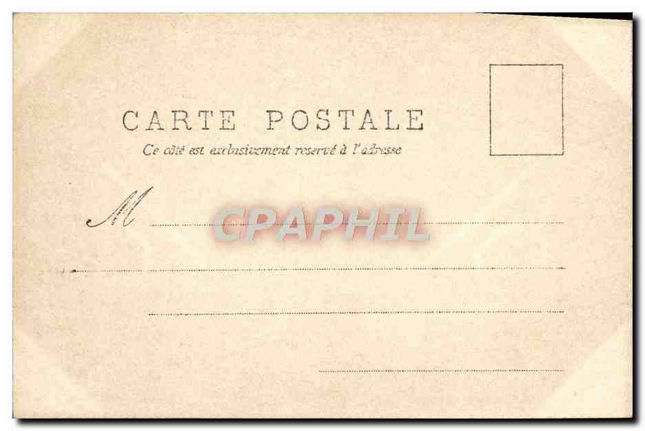 CPA Fantaisie Enfant Chat Chaton — Rückseite