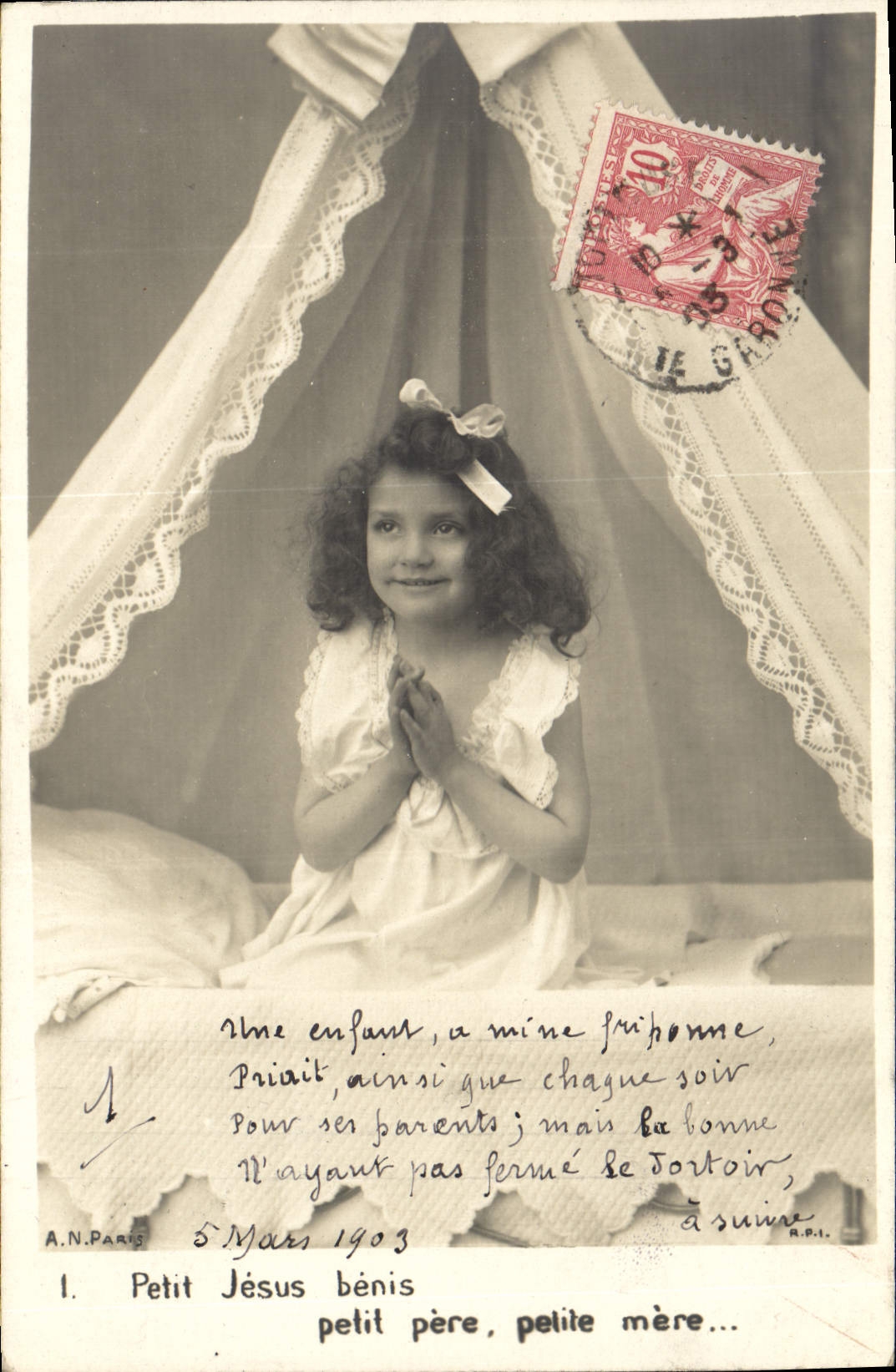 CPA Fantaisie Enfant