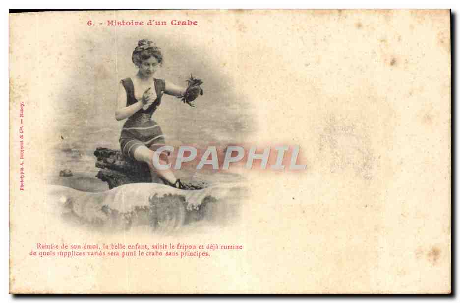 Histoire d'un Crabe — 6e illustration — Phénixyria A. Duret & Cie, Nancy