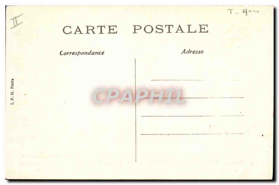 CPA Ane Mule Enghien en 1824 Parties d'anes Boulevard d'Enghien  — Back