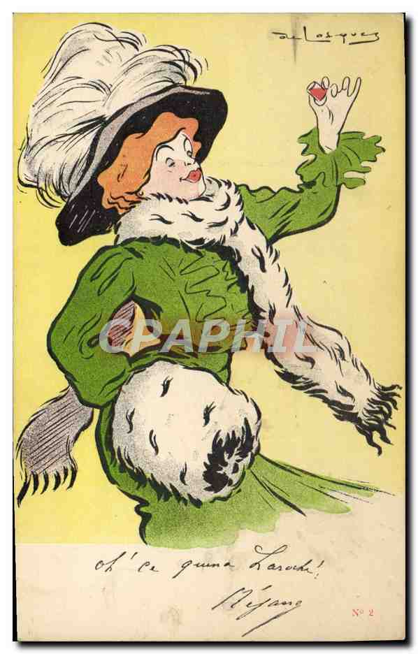 CPA Fantaisie Illustrateur Rejane Gabrielle Quina-Laroche 