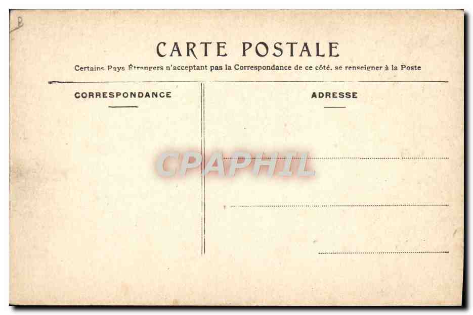 CPA Fantaisie Illustrateur Homme en chapeau — Rückseite