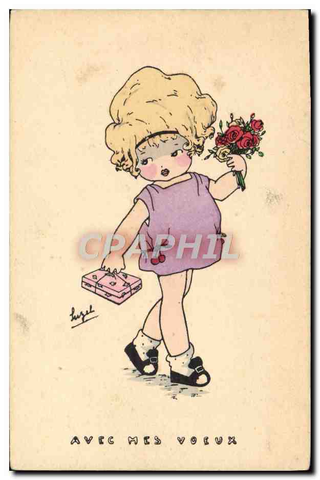 CPA Fantaisie Illustrateur Enfant 