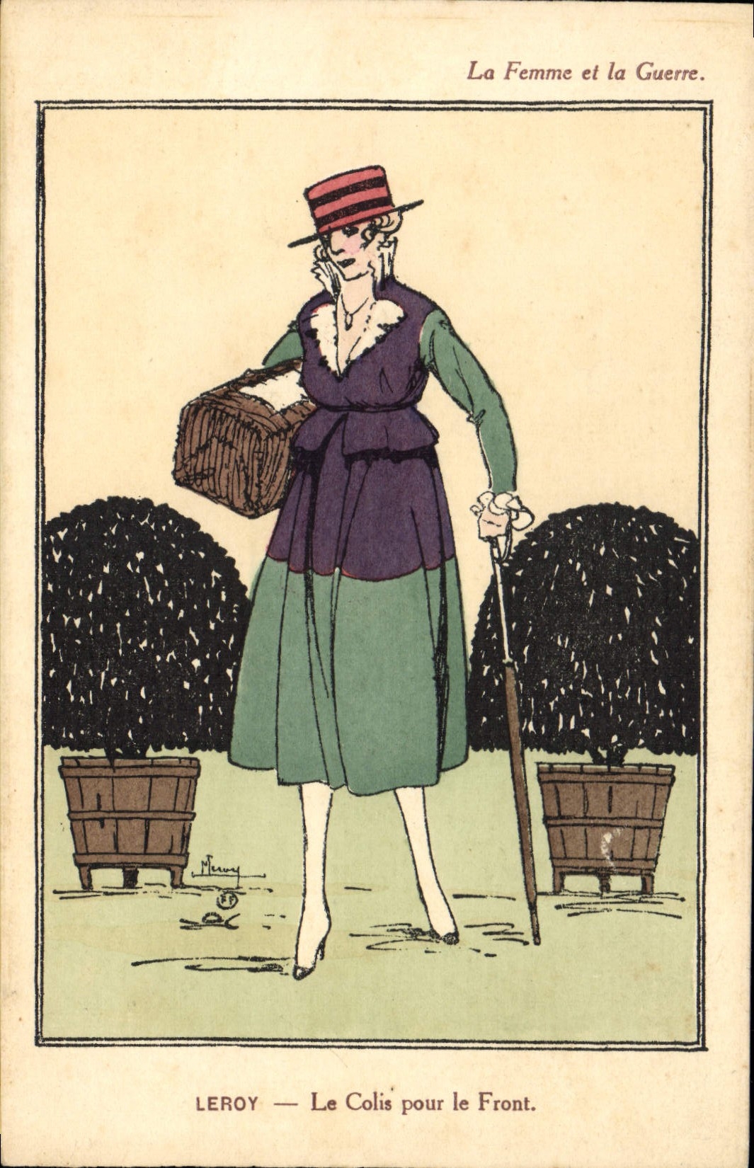 La Donna e la Guerra — Il Pacchetto per il Fronte — Leroy
