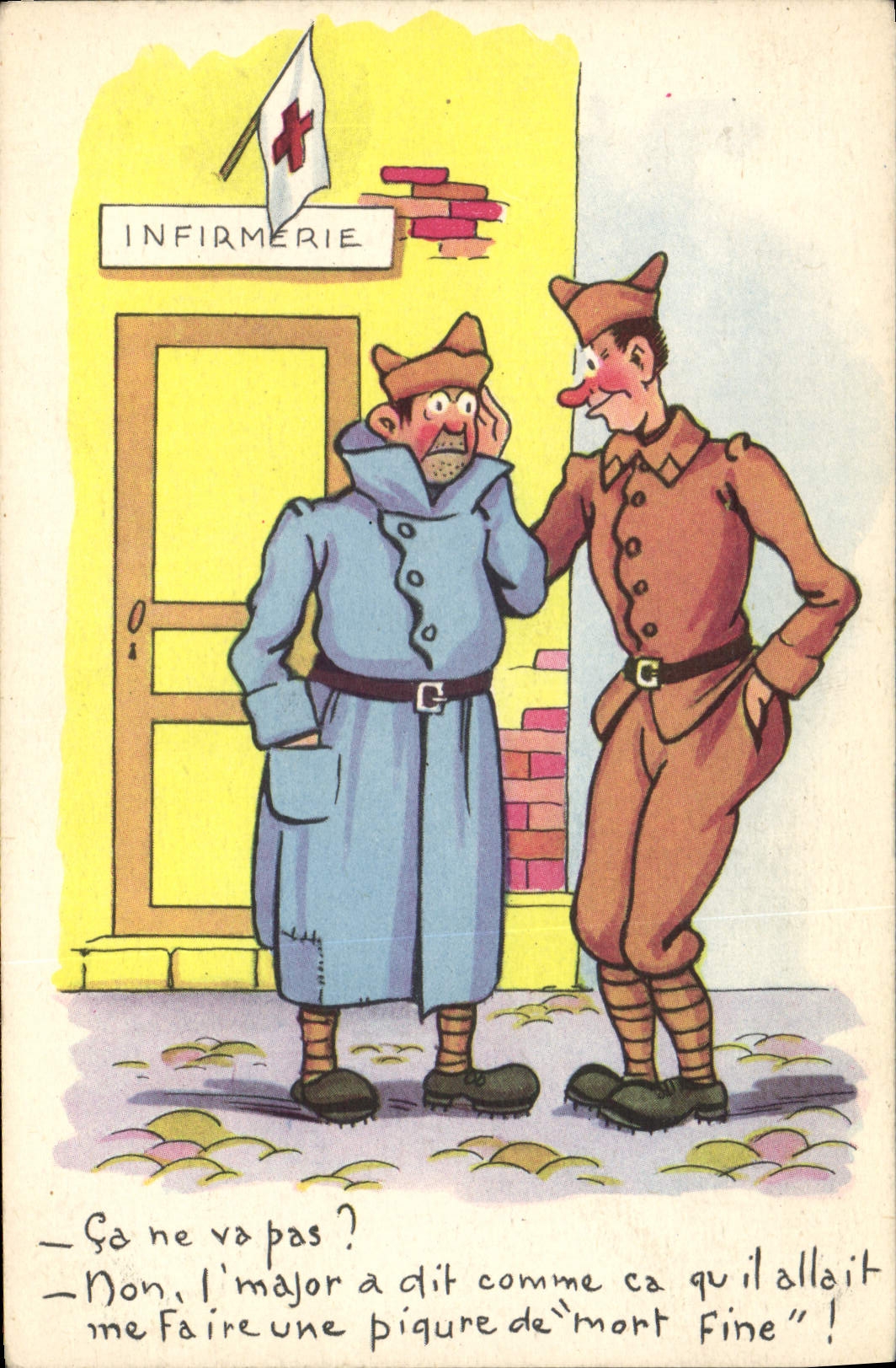 CPA Militaria Infirmerie 