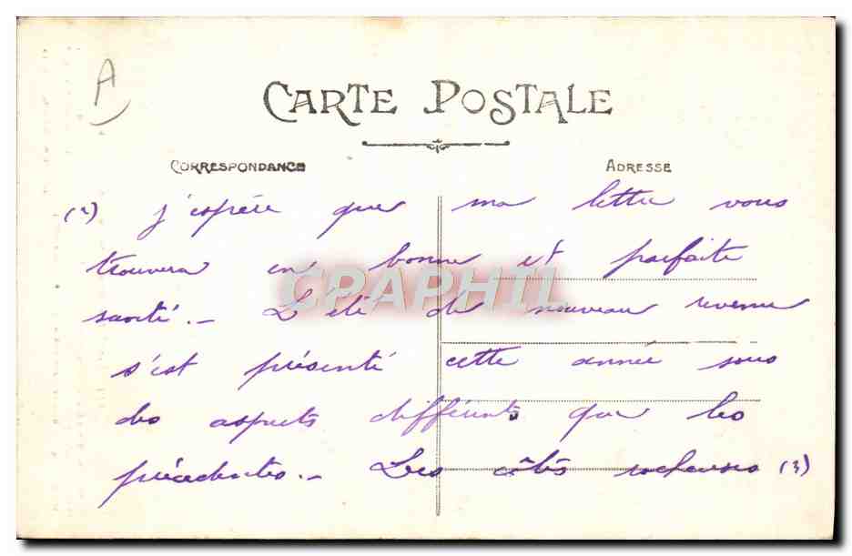 CPA Folklore Vieille femme des environs de Pontivy — Verso