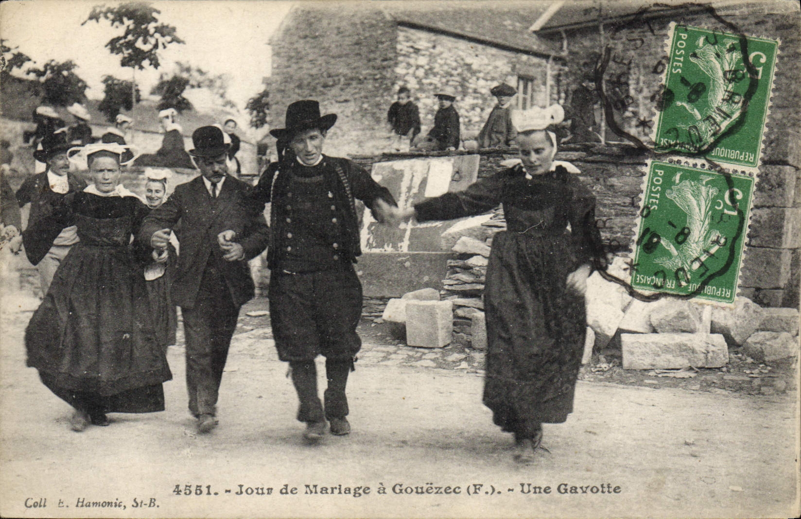 Gouëzec (F.) — Jour de Mariage — Une Gavotte — Coll. b. Hamonie, St-B.