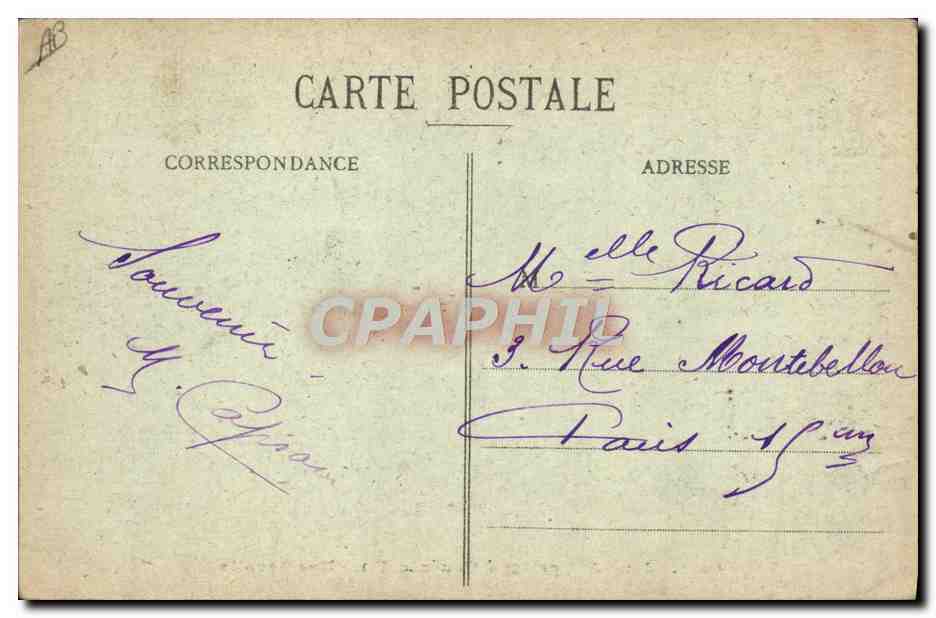 Gouëzec (F.) — Jour de Mariage — Une Gavotte — Coll. b. Hamonie, St-B. — Achterkant