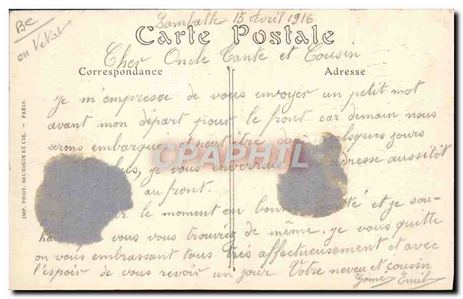 CPA Folklore Noce bretonne au paus de Cornouailles Festin de 1800 personnes un coin de la noce Mariage  — Verso