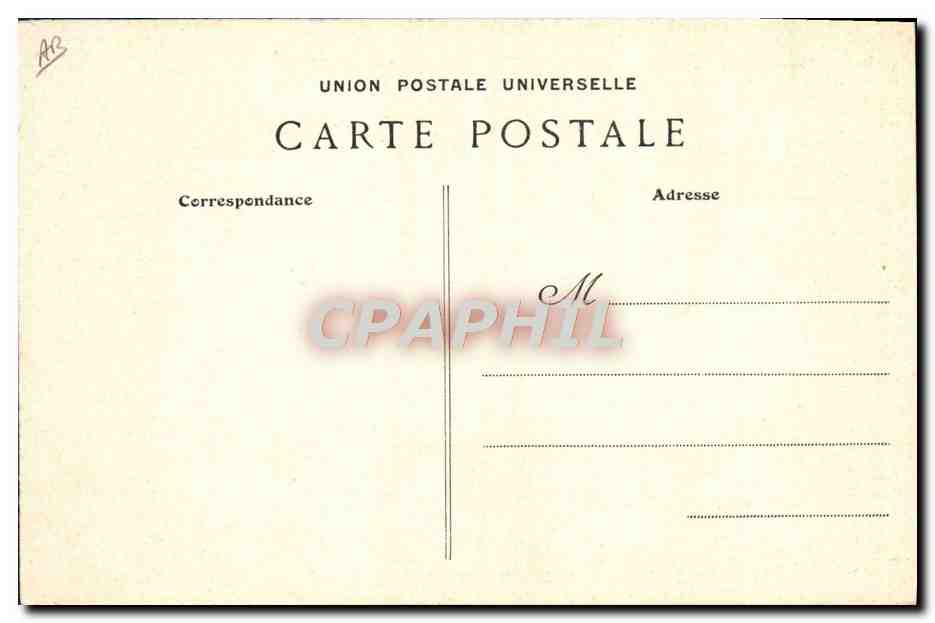 CPA Folklore Jeunes Bretons Enfants  — Verso