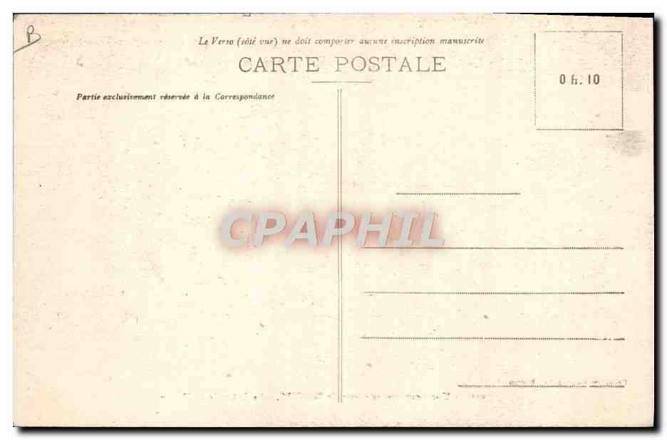 CPA Folklore Une noce aux environs de Vannes La table de la mariee Mariage  — Verso