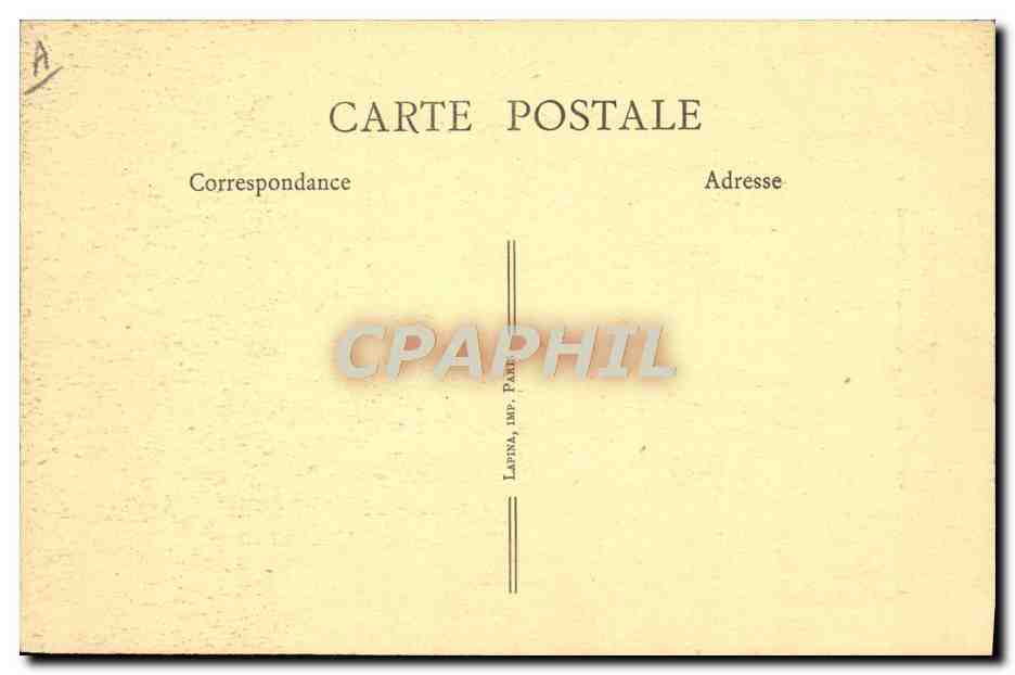 CPA Telegraphie Station transcontinentale Vue de la nappe d'antenne Est Ouest Sainte Assise TSF — Rückseite