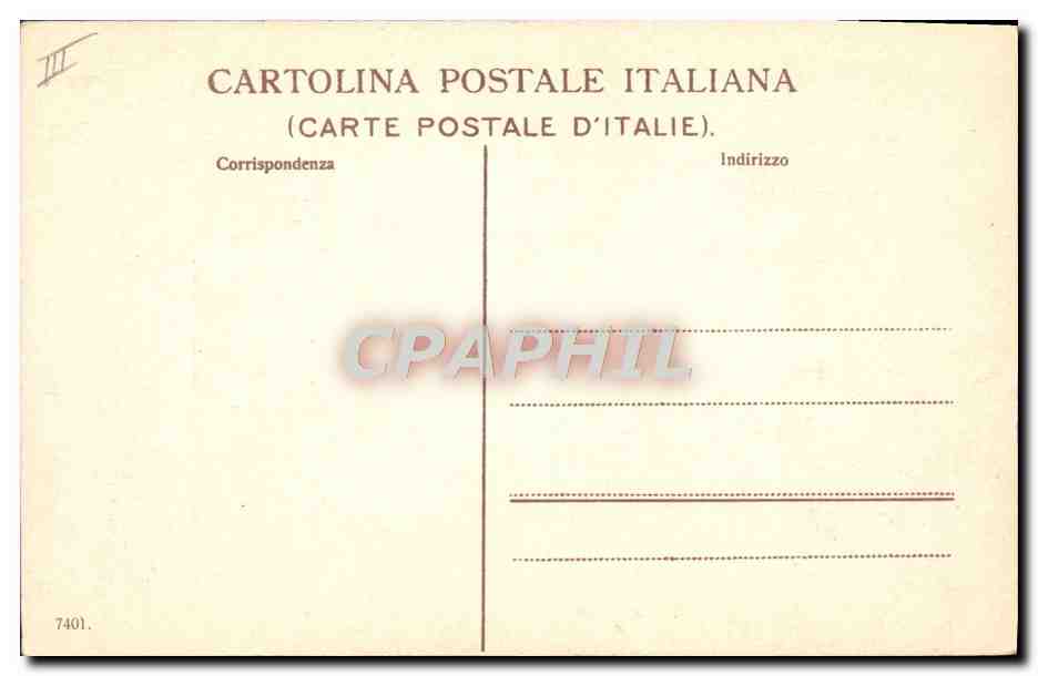 CPA Fantaisie Danse Milano Ballet  — Rückseite