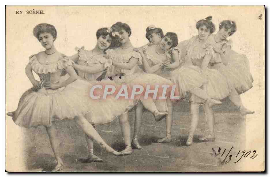 CPA Fantaisie Danse En scene Ballet 