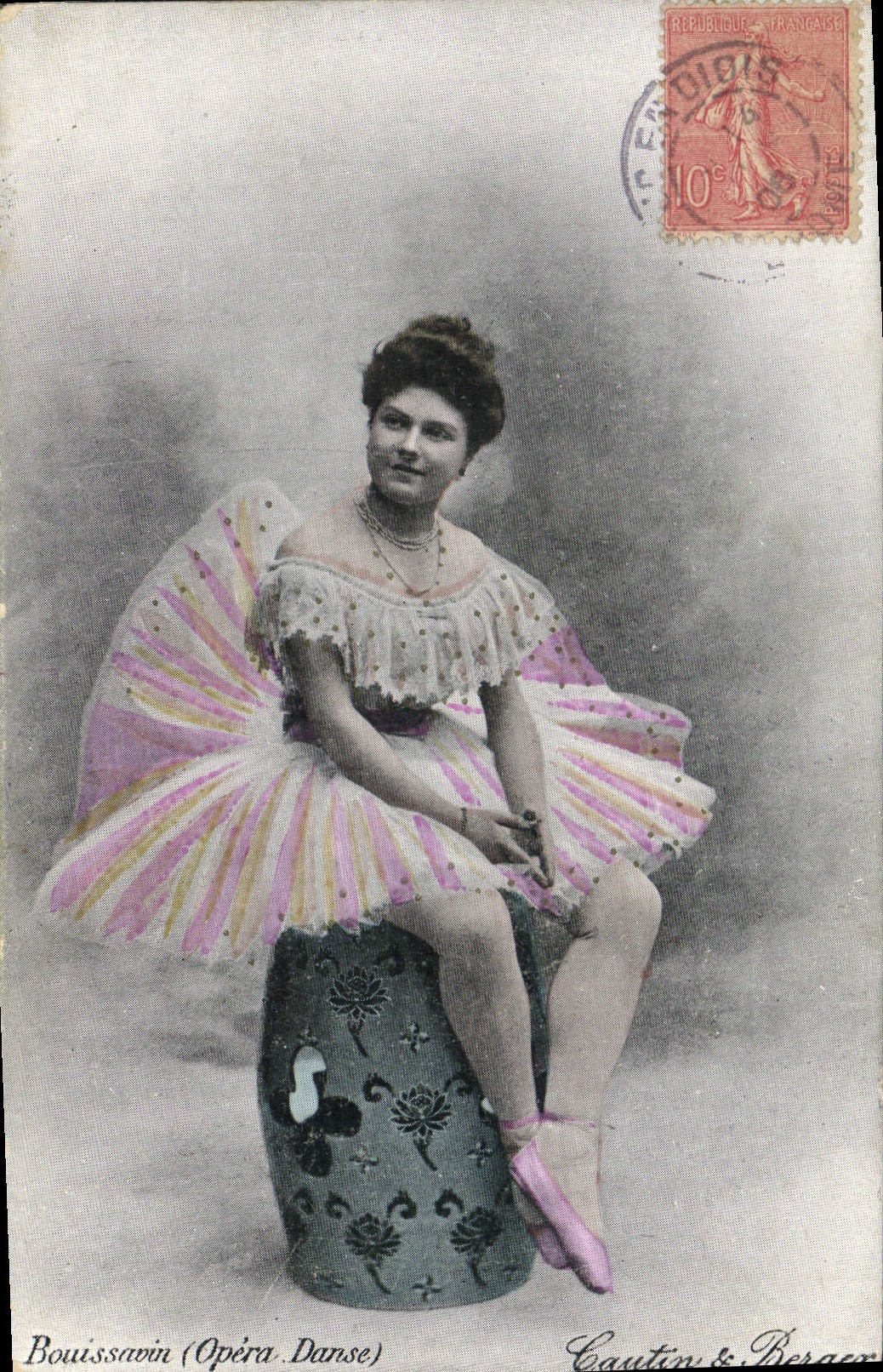 CPA Fantaisie Danse Bouissavin Opera Danse 