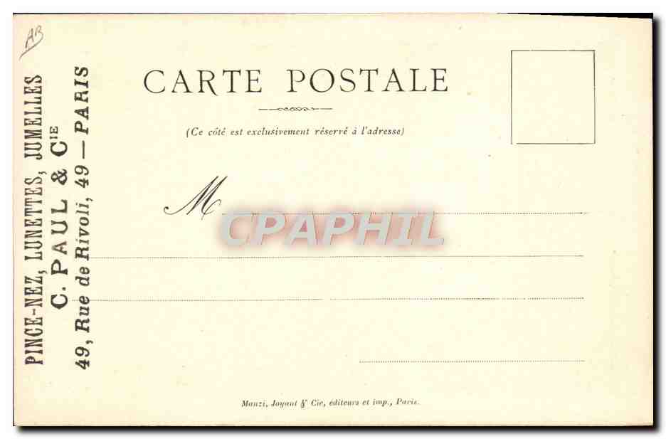 CPA Fantaisie Danse Femme Valse Modern Style Mlle Blanche Mante Mlle Louise Mante — Rückseite